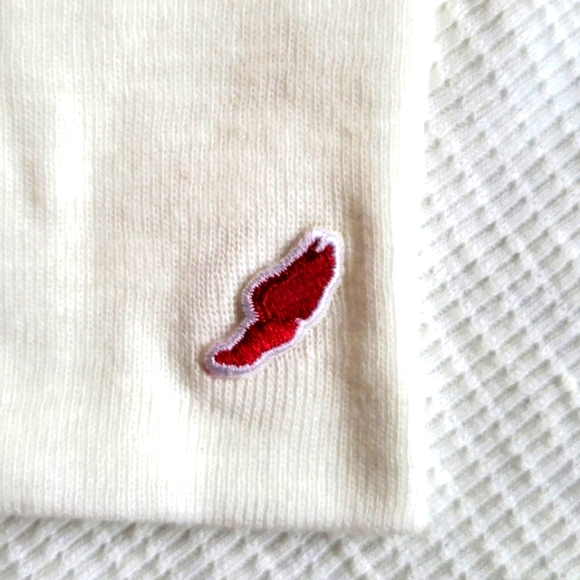 NWT Slub thermal varsity white PNW Seattle thermal top medium - Picture 6 of 10